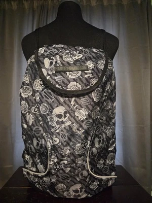 Mochila Harley-Davidson Motorcycles American Legend Skull Sling 99667-TATTOO NUEVA Foto 1 de 4