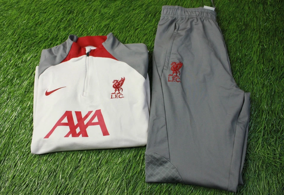 LIVERPOOL 2023/2024 KIT FUTBOL CREMALLERA SUDADERA Y PANTALÓN ENTRENAMIENTO NIKE JOVEN XL Foto 1 de 4