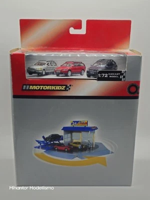 Volvo Set Kit Car Wash E Repair 1:72 Motorkidz Motorart - Immagine 1 di 2