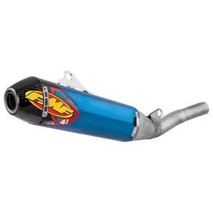 FMF 44429 Factory-4.1 RCT Anodized Titanium Silencer with Carbon End Cap - Picture 1 of 2