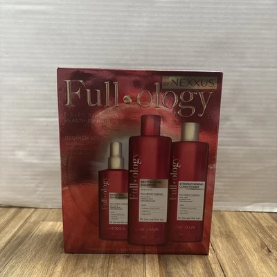 Nexxus Fullology Hair Regimen Set Shampoo Conditioner Densifying Spray New - Image 1 of 4
