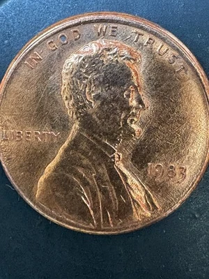 Цент с изображением Линкольна 1983 DDR - Изображение 1 из 4