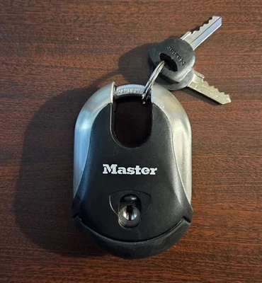 Master Lock Shrouded 钛系列 • 不锈钢,双装甲车身 • 2 键 — 第 1/3 张图片