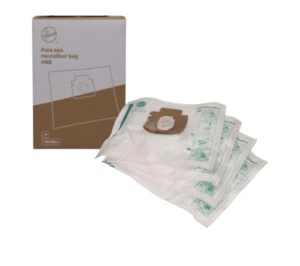 Bags Hoover H90 Pure EPA H-Energy 300 Pet Vacuum Cleaner Dust Bags x 4 Genuine - Picture 1 of 4