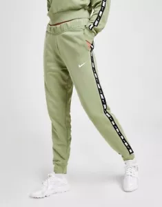 NWT $60 NIKE SPORTSWEAR WOMEN’S ESSENTIAL FLEECE Jogger PANTS Green M Medium - Picture 1 of 3