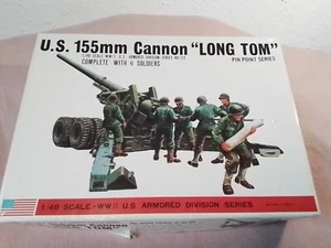 Bandai Modell Nr.8293,1/48 Maßstab,U.S. 155mm Cannon "Long Tom" - Bild 1 von 11
