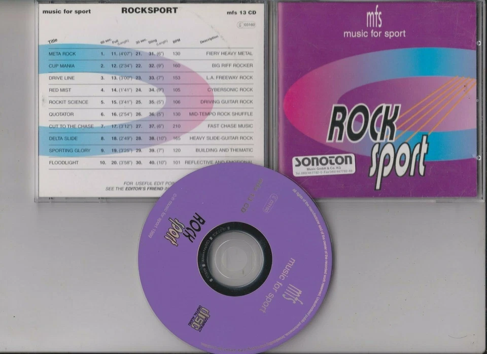 CD - << Rock  Sport - mfs 13 - Bild 1 von 1