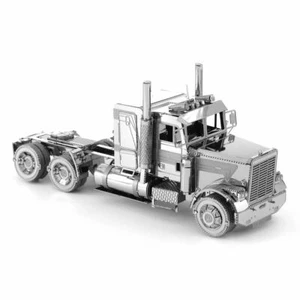 New/Sealed "Metal Earth Freightliner FLC Long Nose Truck Steel Model Kit" - Picture 1 of 7