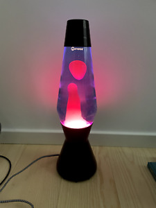 Mathmos Lava Lamp Purple/Pink, Limited Edition Vynil