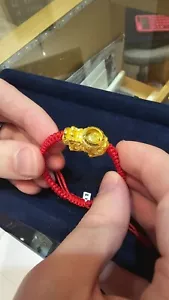 24k Gold Pixiu Bracelet - Picture 1 of 5