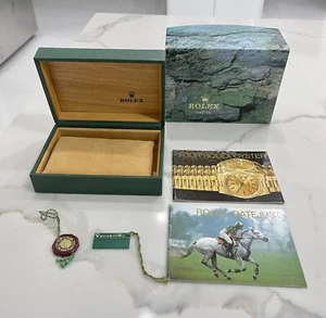 100% Genuine Rolex Datejust 16233 16234 16200 Box Booklets Tags Set 90s Models - Picture 1 of 6