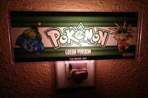 Pokemon Green Arcade Marquee Night Light - Picture 1 of 2