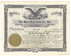 Short-Log Cabin Co., Inc. Stock Certificate (Maryland, Dated 1972)