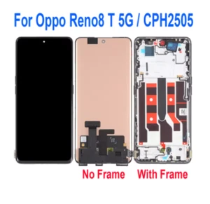 AMOLED LCD Display Touch Screen Digitizer Assembly For Oppo Reno8 T 4G /8T 5G - Picture 1 of 6