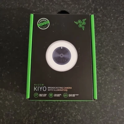 Razer Kiyo Desktop Streaming Webcam/Camera with Multi-Step Ring Light - Image 1 of 4