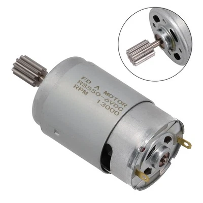 Moteur de voiture électrique pour enfants avancé 550 RS390 RS380 12V 6V DL555 - Photo 1/4