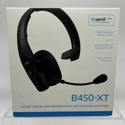 BlueParrott B450-XT Headset Noise Cancelling Bluetooth Brand New & Sealed - Image 1 of 4