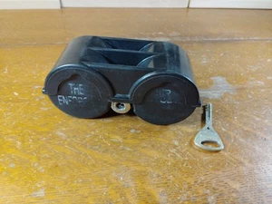 The Enforcer Lock Tractor Trailer Air Cuff Brake Lock Black With Key - Bild 1 von 8