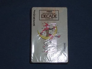 Tarjetas de juego de cigarrillos vintage de la década selladas polvo de estrellas nuevo de lote antiguo - Imagen 1 de 3