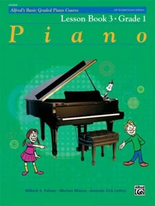 Alfred's Basic Graded Piano Course Lesson Book 3 Grade 1 - Picture 1 of 1