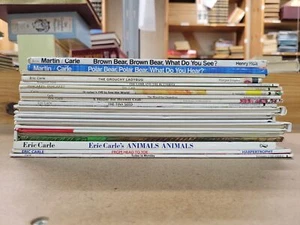 Lot of 17 ERIC CARLE Picture Books for Children's Kid Paperback & Hardcover - Picture 1 of 11