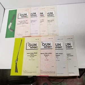 Vintage 1972 & 1978 The Gun Report Lot of 8, All Different, Gun Collecting - Picture 1 of 9