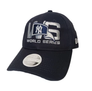 New Era New York Yankees Womens Hat Cap 9Forty Adjustable Blue World Series MLB - Picture 1 of 9