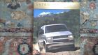 2000 Chevrolet Astro Dealer Sales Brochures NOS