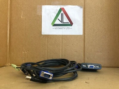 ATEN International 2-Port USB KVM Switch Cable ATEN KVM Model: CS62U (Inc VAT) - Image 1 of 4