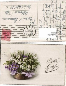 76507,Ostern Schöne Blumen in Vase schneeglöcklein - Picture 1 of 1