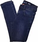 Children's Place Dark Wash Stretch Skinny 5 Pocket Blue Denim Jeans Girls Size 7