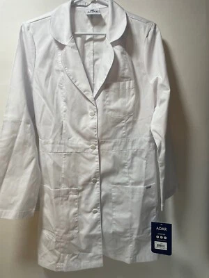 Adar Women's medical sz large Consultation Pockets Princess Cut Lab Coat NWT - Image 1 of 4