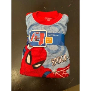 Spider-Man | Flannel 2 piece Pajamas | New with Tags | Small 6/7 - Picture 1 of 2
