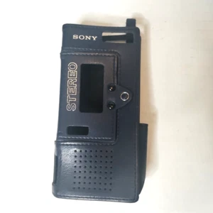 Sony M-1000 registratore microcassette stereo SOLO CUSTODIA - Vintage 1981 - Foto 1 di 10
