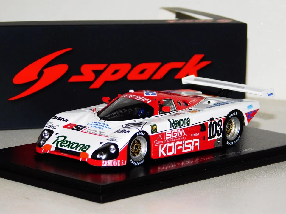SPICE SE88C #103 THUNER/THOISY/TOUROUL LE MANS 1989 SPARK S6807 1:43 - Immagine 1 di 1