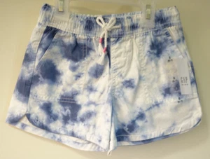 NWT Gap Kids Tie Dye Drawstring Shorts Girl's Size 8 - Picture 1 of 1