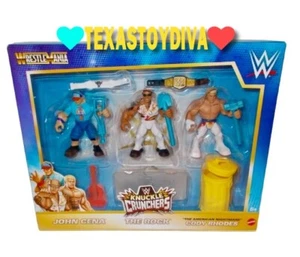 JOHN CENA THE ROCK CODY RHODES WrestleMania WWE Knuckle Crunchers ****READ**** - Picture 1 of 5