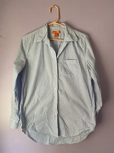 JOE fresh Button Down Shirt Blue Striped Size XS - Picture 1 of 4
