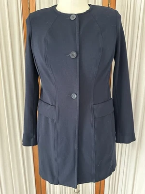 Blazer Chaqueta Larga Cabi 5093 Lido Azul Marino 3 Botones Delanteros Para Mujer Talla Mediana M Foto 1 de 4