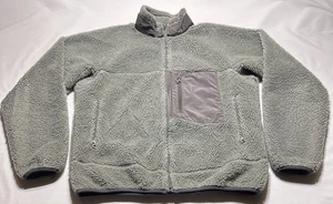 Patagonia Classic Retro-X Deep Pile Fleece Jacket Gray Mens Medium 23055 - Picture 1 of 9