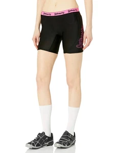 Pantalones Cortos de Softbol Intensity Para Mujer de Tiro Bajo Deslizante, X-Grandes, Negro Rosa Neón - Imagen 1 de 2