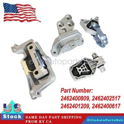 Fits For Mercedes Benz CLA250 GLA250 B250 HD 4PCS Engine &Transmission Mount - Image 1 of 4