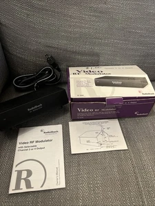Radio Shack Video RF Modulator Stereo Input Uses Channel 3 or 4 #15-1244 - Picture 1 of 8