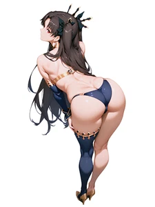 Ishtar Tohsaka Rin Fate Stay Night Weatherproof Anime Sticker 6" Car Decal - Picture 1 of 1