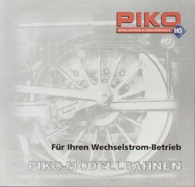 catalog PIKO MODEL RAILWAYS 2001 for your AC operation gauge HO D aa - Image 1 of 3