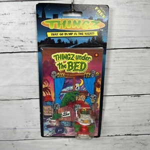 New Vintage Thingz Under The Bed Paperback Mark Daniels 1997 Sealed With Toy - Picture 1 of 13