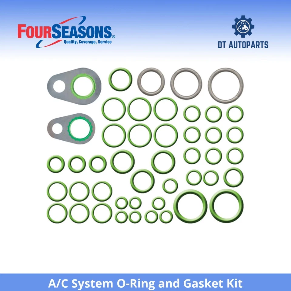 For 2009-2013 Jaguar XF A/C System O-Ring and Gasket Kit 4 Seasons 2010 2011 - Image 1 of 4