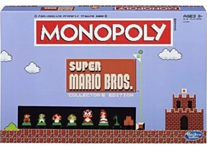 NEU SEALED - SUPER MARIO BROS MONOPOLY COLLECTORS EDITION NES STYLE BRETTSPIEL - Bild 1 von 4