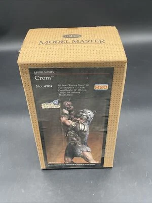HSO Model Master Crom #4904 Testors 1/8 Scale Resin Fantasy Figure Kit NOB! - Image 1 of 2