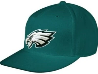 Gorra Reebok Philadelphia Eagles Clásica Ajustada Verde - Nueva con Etiquetas Adjuntas Foto 1 de 2